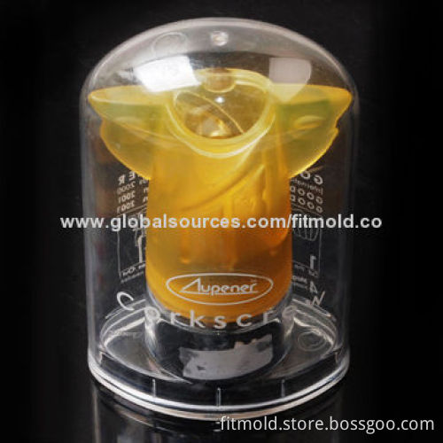 Plastic parts of bottle opener, customized designs and shapes are welcome